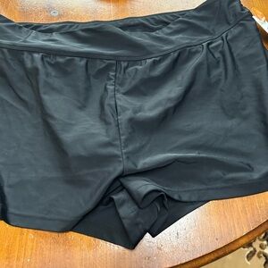 Krista tummy tamer xl  Black Women's Shorts